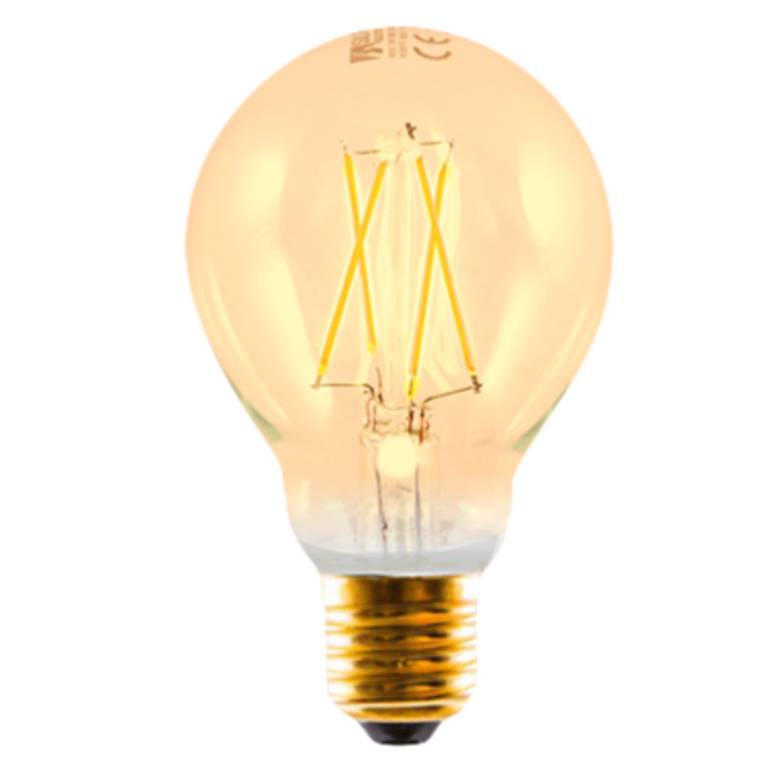 BOMBILLA LED SILVER ELECTRONIC FILAMENTO EDISON ESTANDAR 3W=20W/ E27/ 2.200K/ 320º/ 300 Lm/ LUZ EXTRA CALIDA/ A++