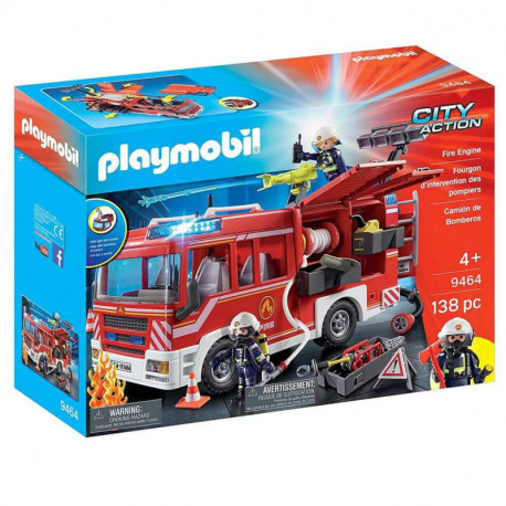 PLAYMOBIL CIUDAD ACCION - CAMION DE BOMBEROS