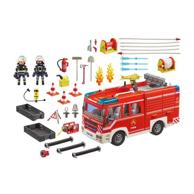 PLAYMOBIL CIUDAD ACCION - CAMION DE BOMBEROS