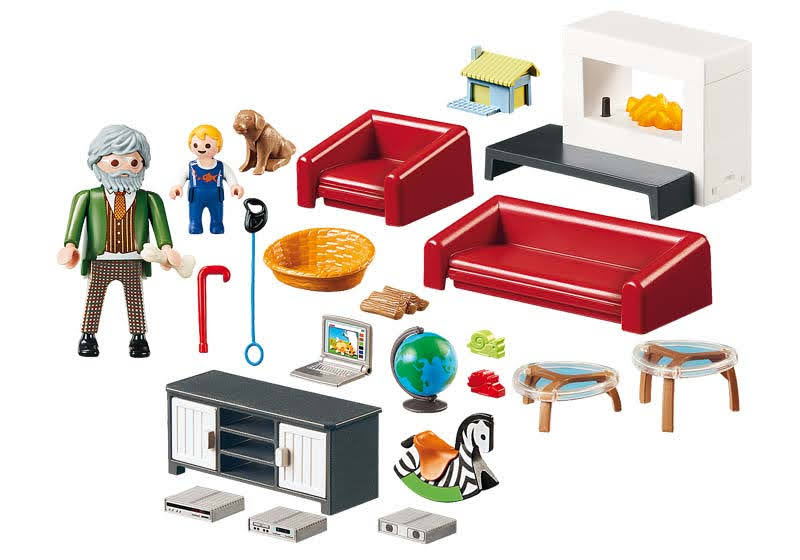 PLAYMOBIL CASA DE MUÑECAS SALON