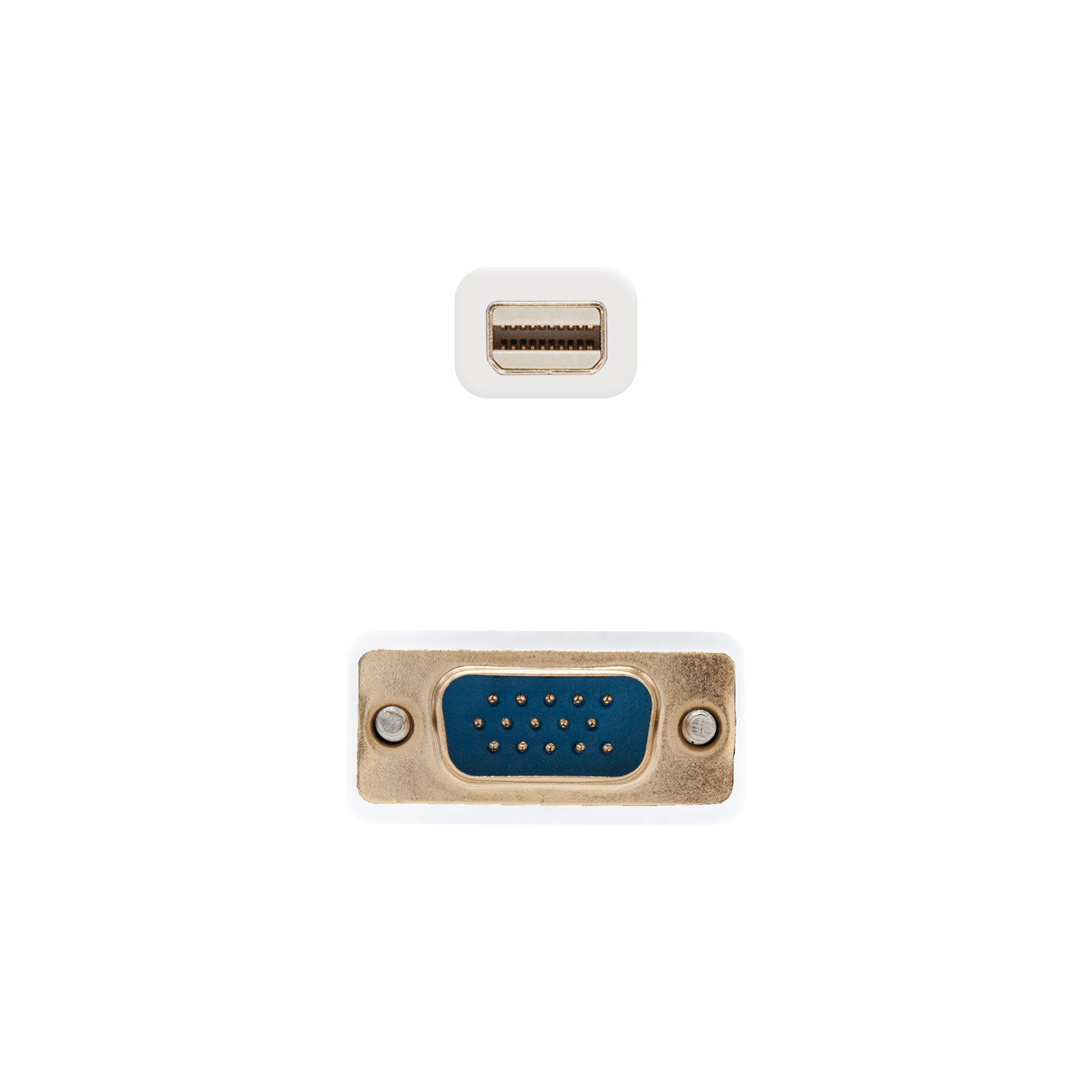 CABLE NANOCABLE CONVERSOR MINI DP A VGA MINI DP/M - VGA/M BLANCO 3.0 M