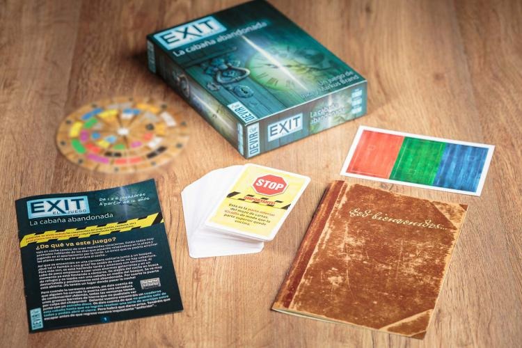 JUEGO DE MESA DEVIR EXIT 1 LA CABAÑA ABANDONADA