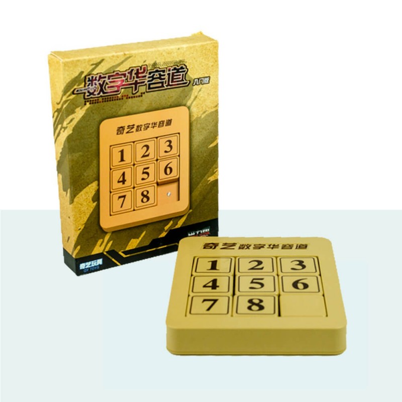JUEGO DE INGENIO QIYI SLICE MINI KLOTSKI NUMERICO MAGNETICO