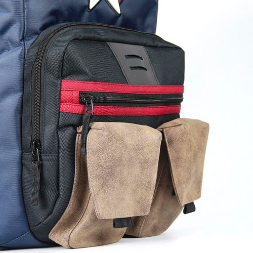 MOCHILA CASUAL CERDÁ MARVEL CAPITAN AMERICA VENGADORES MULTICOLOR 48 CM