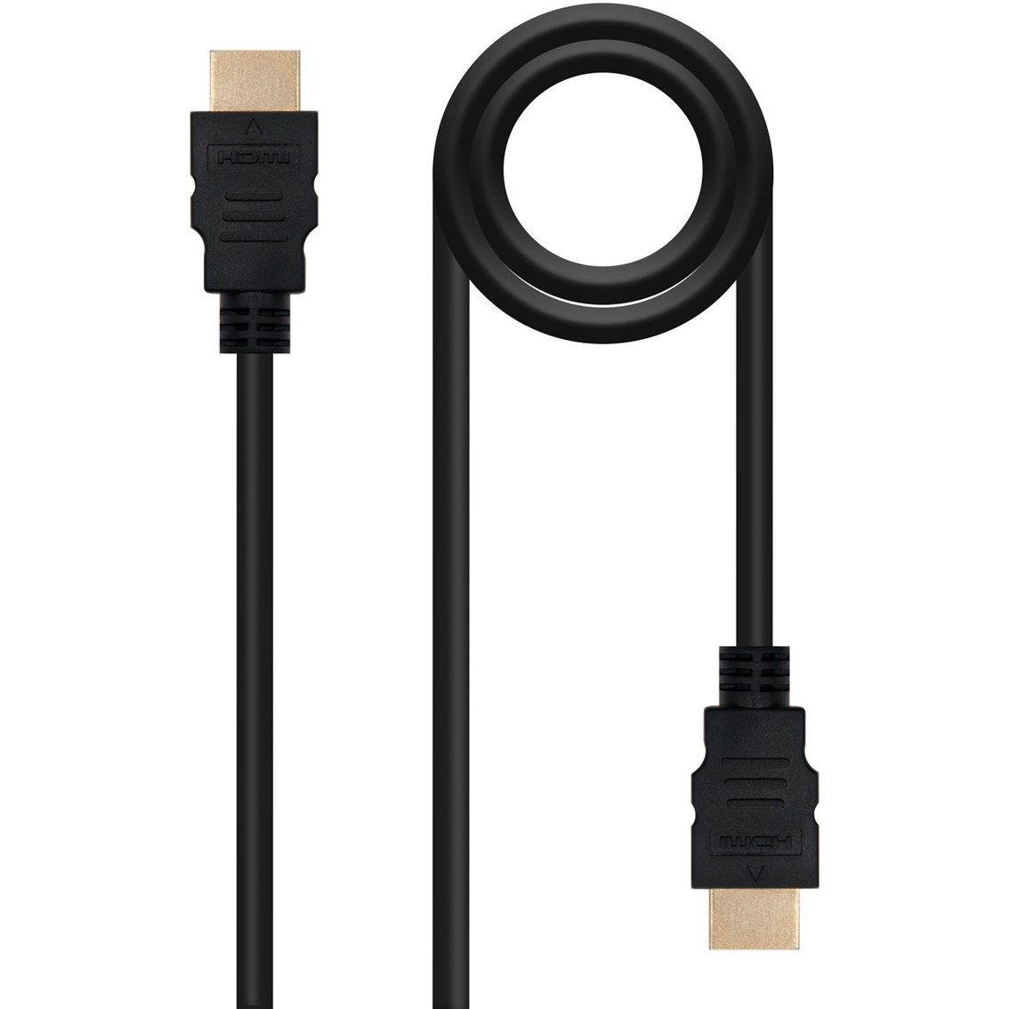 CABLE NANOCABLE HDMI MACHO-MACHO NEGRO 1.8M