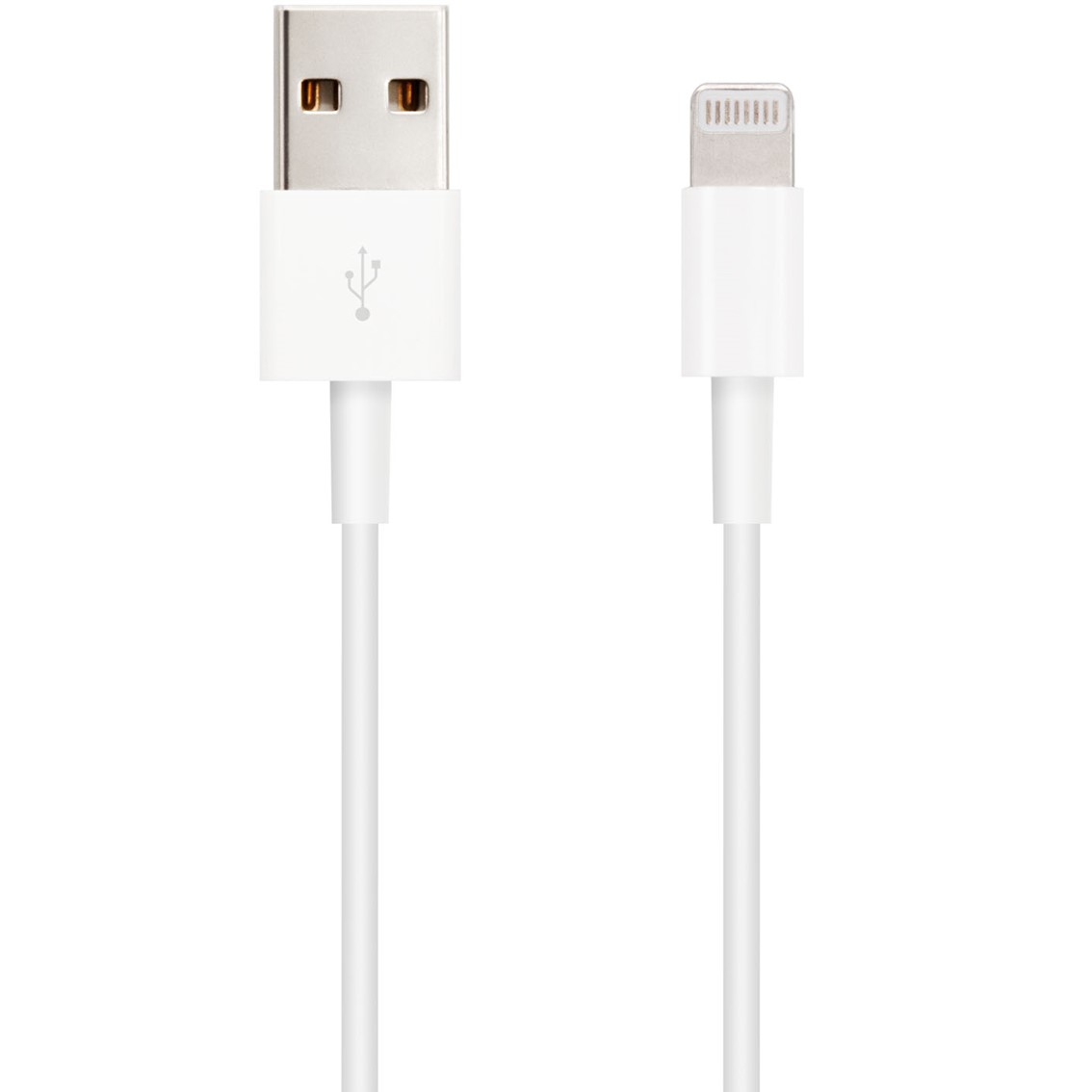 CABLE NANOCABLE USB 2.0 A IPHONE LIGHTNING-USB MACHO MACHO BLANCO 1M