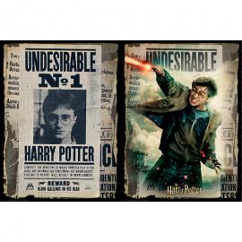 PUZZLE PARA RASCAR HARRY POTTER CARTELES WANTED SE BUSCA 500 PIEZAS