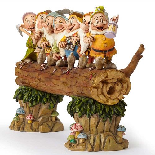 FIGURA ENESCO DISNEY LOS SIETE ENANITOS Y BLANCANIEVES LOS 7 ENANITOS