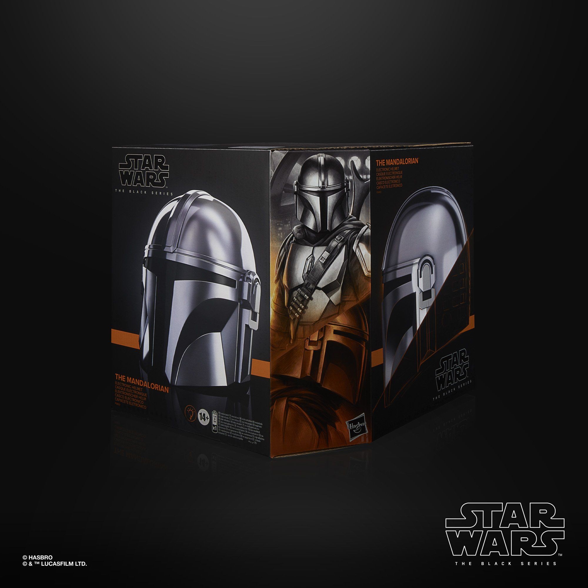 REPLICA CASCO ELECTRONICO HASBRO STAR WARS THE MANDALORIAN EL MANDALORIANO