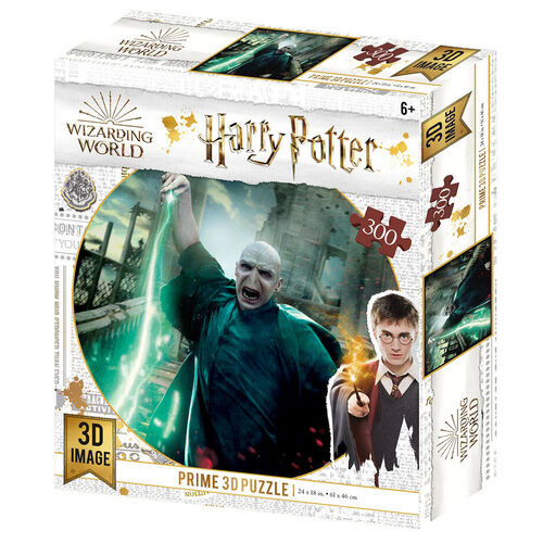 PUZZLE 3D LENTICULAR HARRY POTTER LORD VOLDEMORT 300 PIEZAS