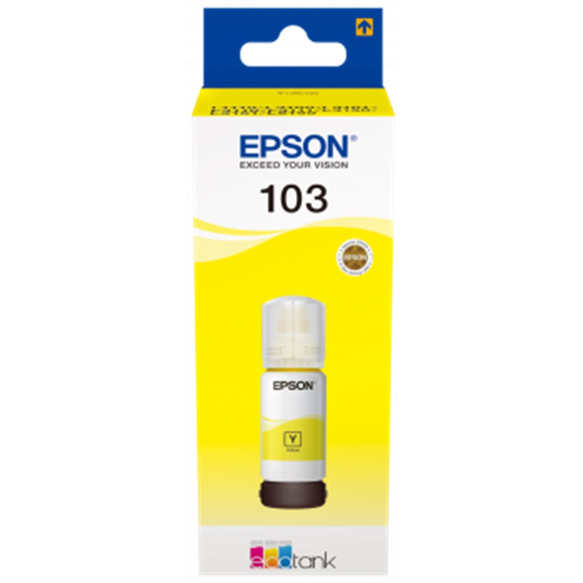 CARTUCHO ECOTANK EPSON 103 AMARILLO INK BOTELLA PARA L3110/ L3150/ L3111/ L3151