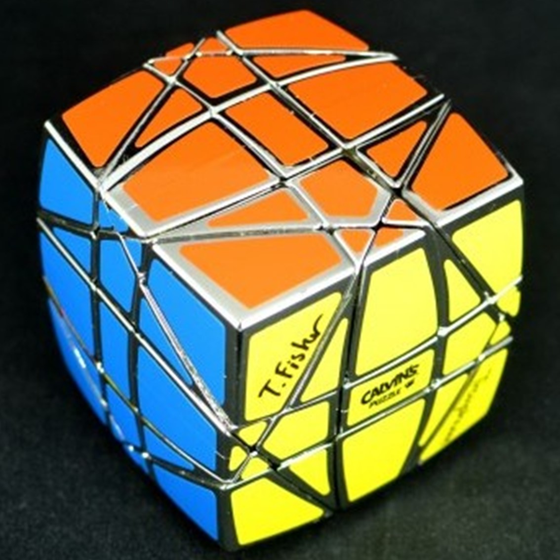 CUBO DE RUBIK CALVIN'S HEXAMINX PLATA