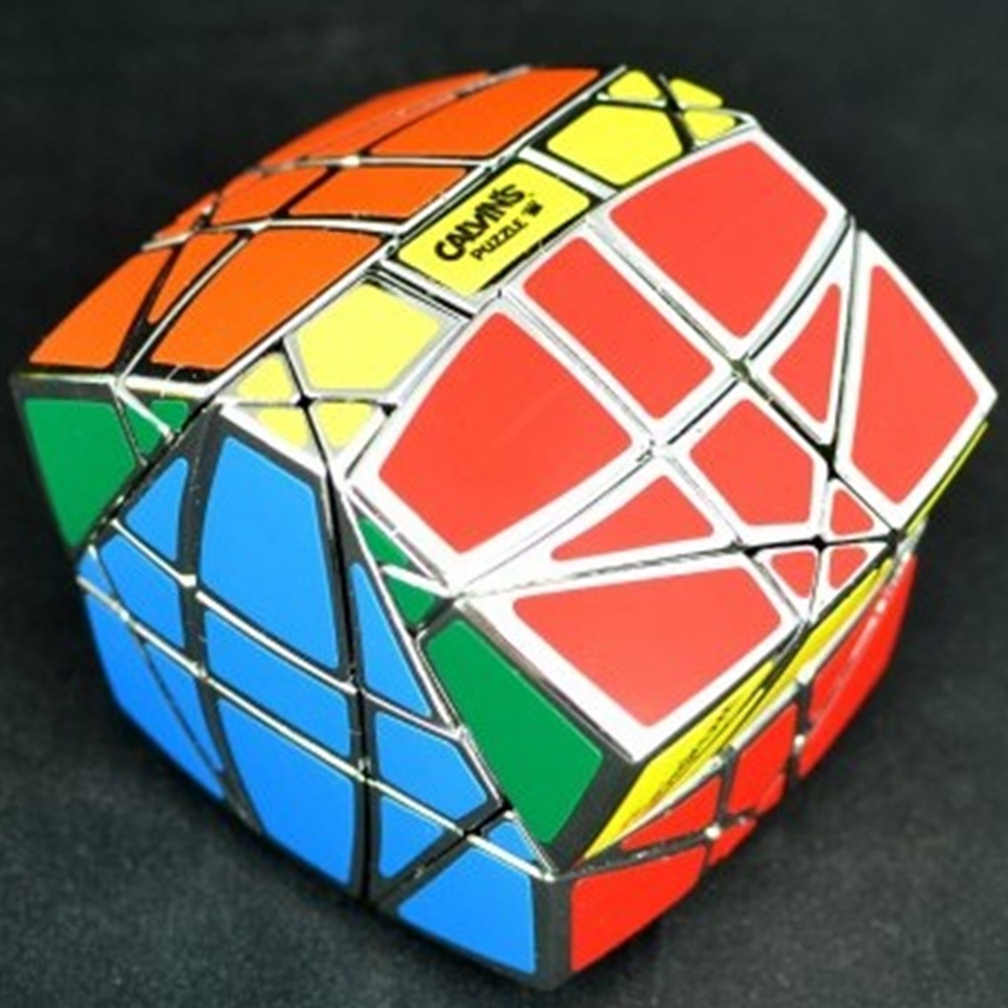 CUBO DE RUBIK CALVIN'S HEXAMINX PLATA