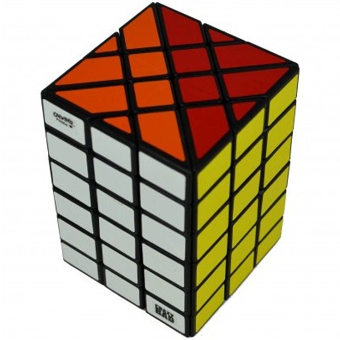 CUBO DE RUBIK CALVIN'S 4X4X6 CRAZY BAD FISHER NEGRO