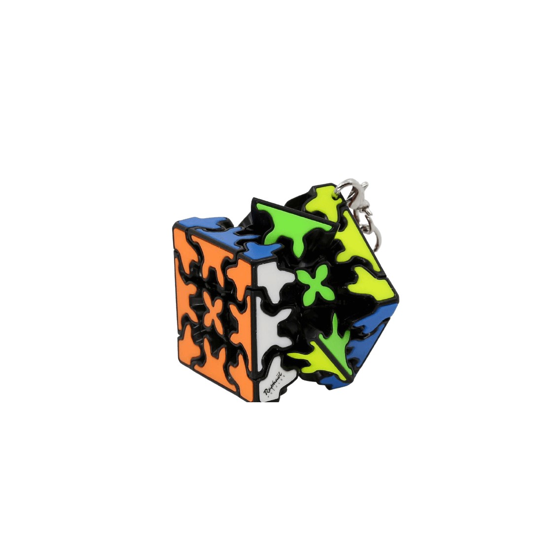 CUBO DE RUBIK QIYI LLAVERO GEAR CUBE 3X3