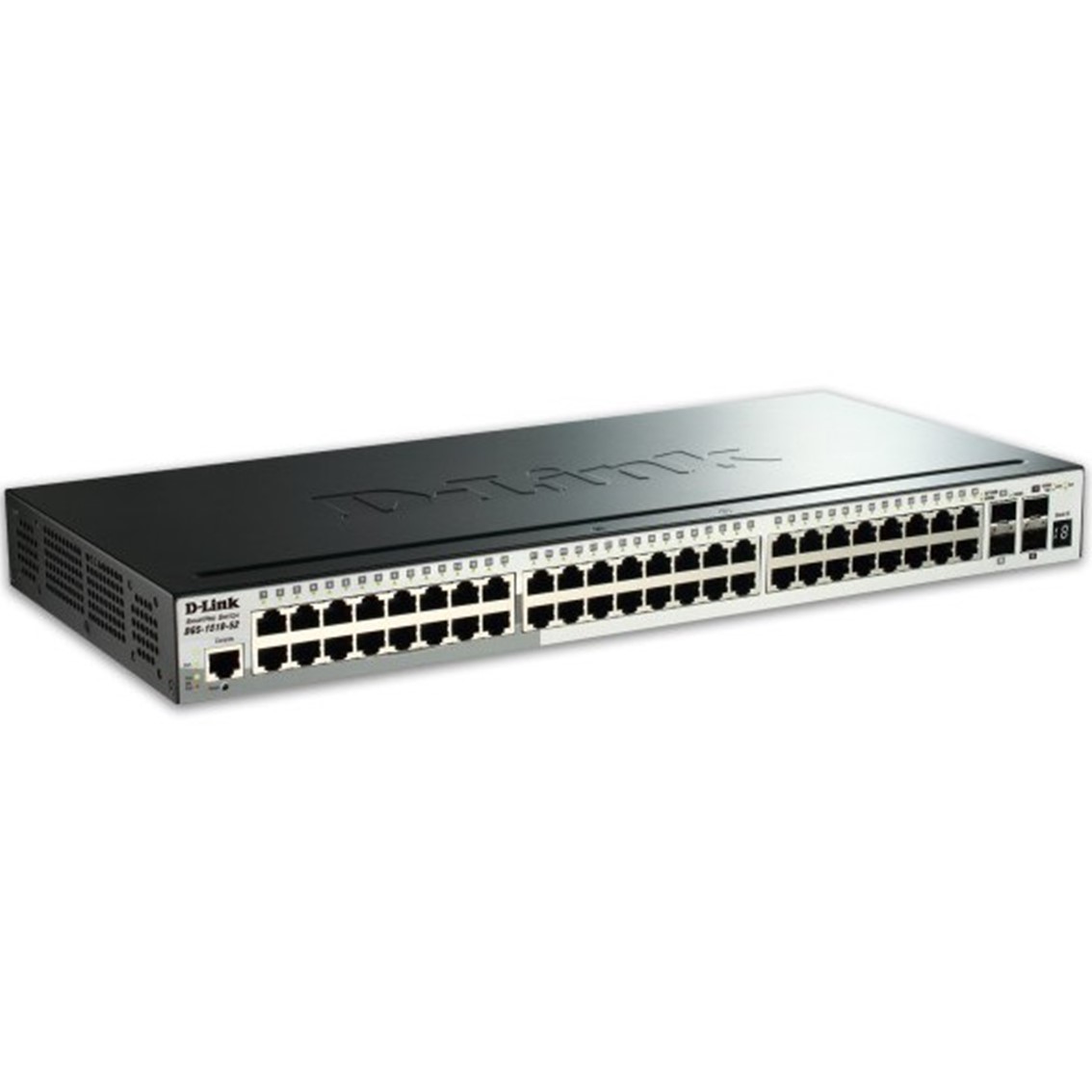 SWITCH D-LINK 52 PUERTOS GESTIONABLE 48 GIGABIT ETHERNET 10/100/1000 2 SFP
