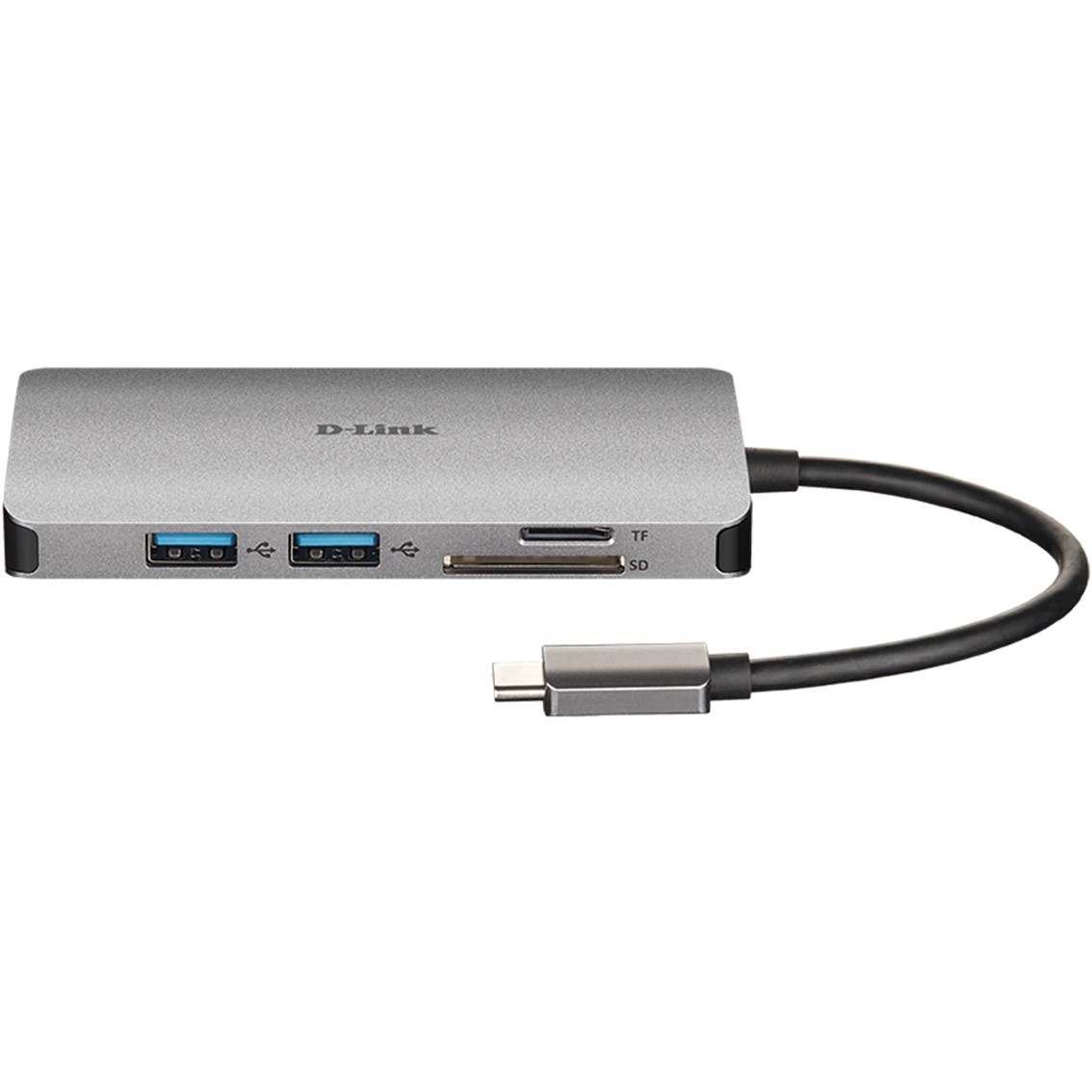 HUB D-LINK DUB-M810 3 USB 3.0 HDMI RJ45 USB TIPO C LECTOR SD MICROSD