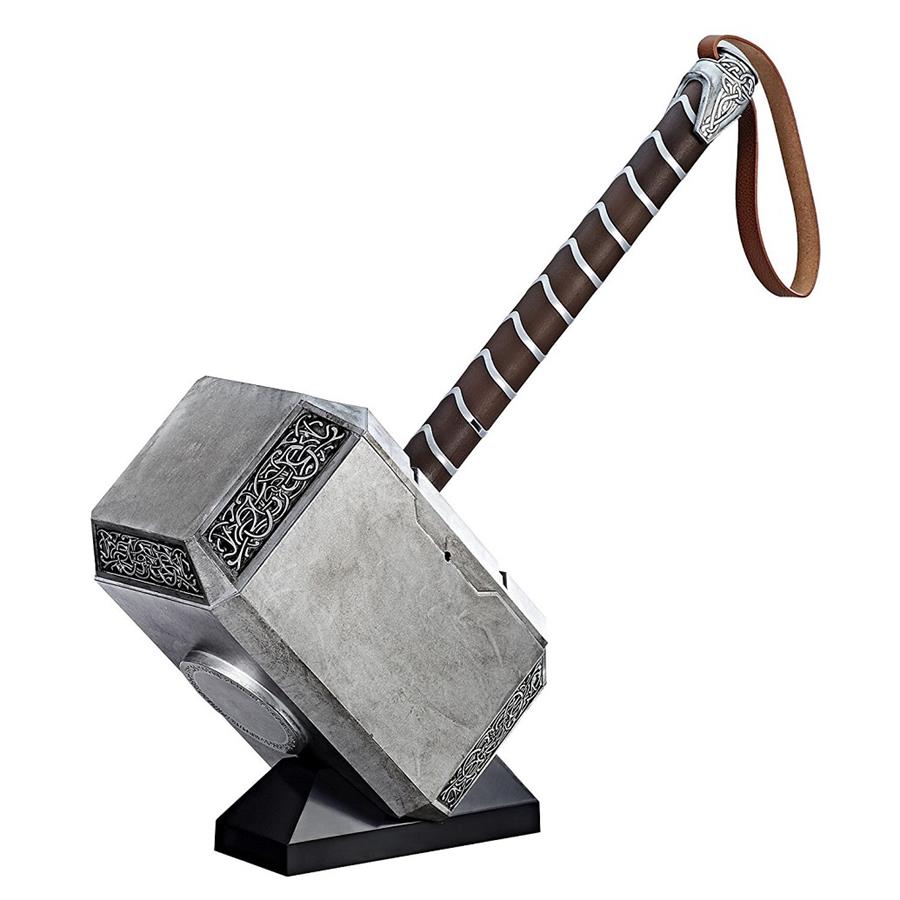 REPLICA HASBRO MARVEL MARTILLO THOR MJOLNIR CON LUZ