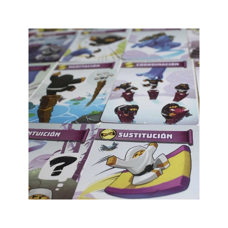 JUEGO DE MESA DE CARTAS ACADEMIA NINJA