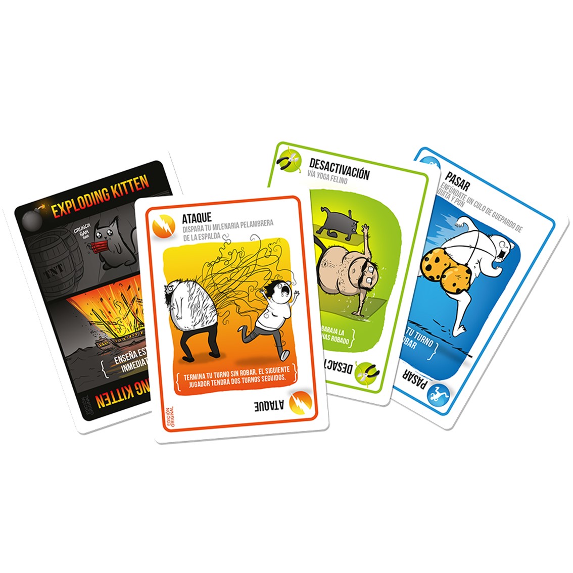 JUEGO DE MESA EXPLODING KITTENS PEGI 7