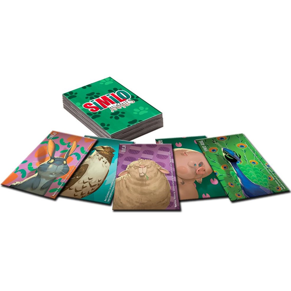 JUEGO DE MESA ASMODEE SIMILO ANIMALES PEGI 7