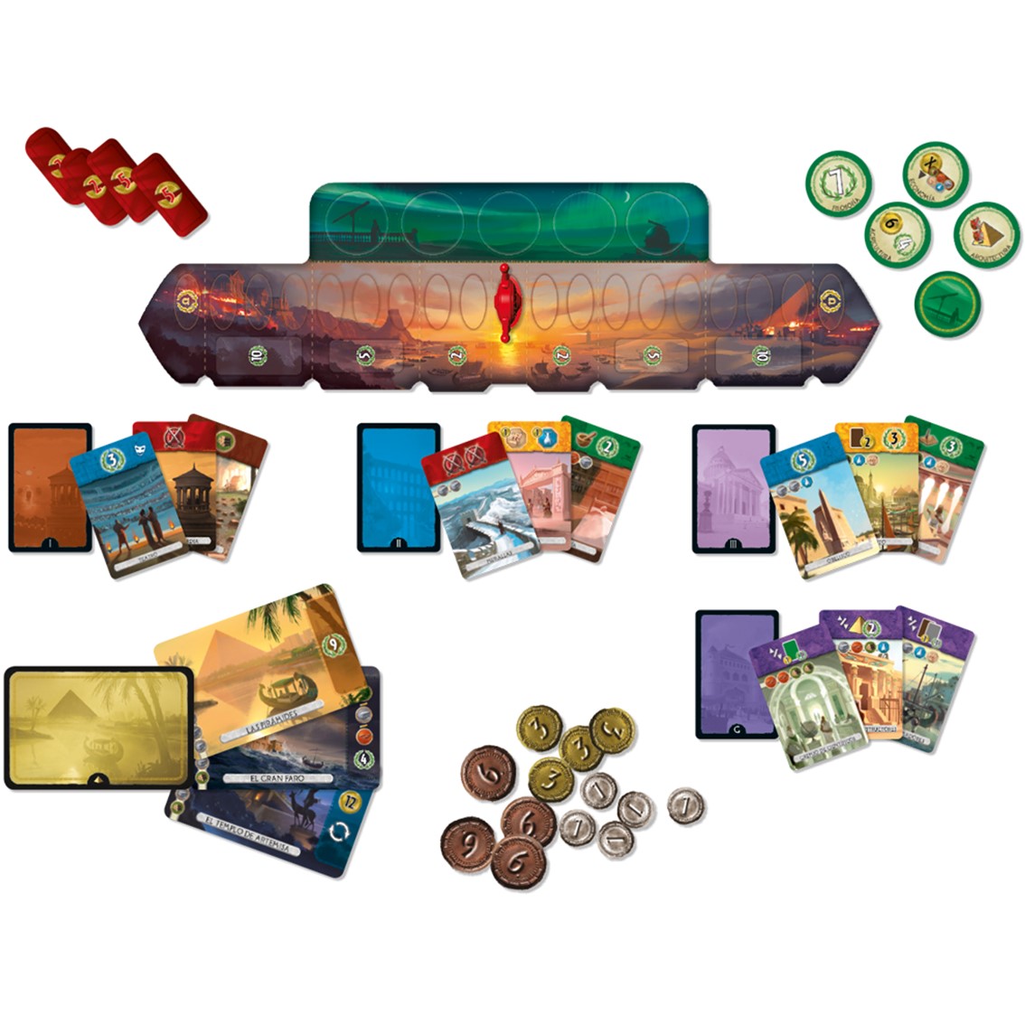 JUEGO DE MESA ASMODEE 7 WONDERS: DUEL PEGI 10