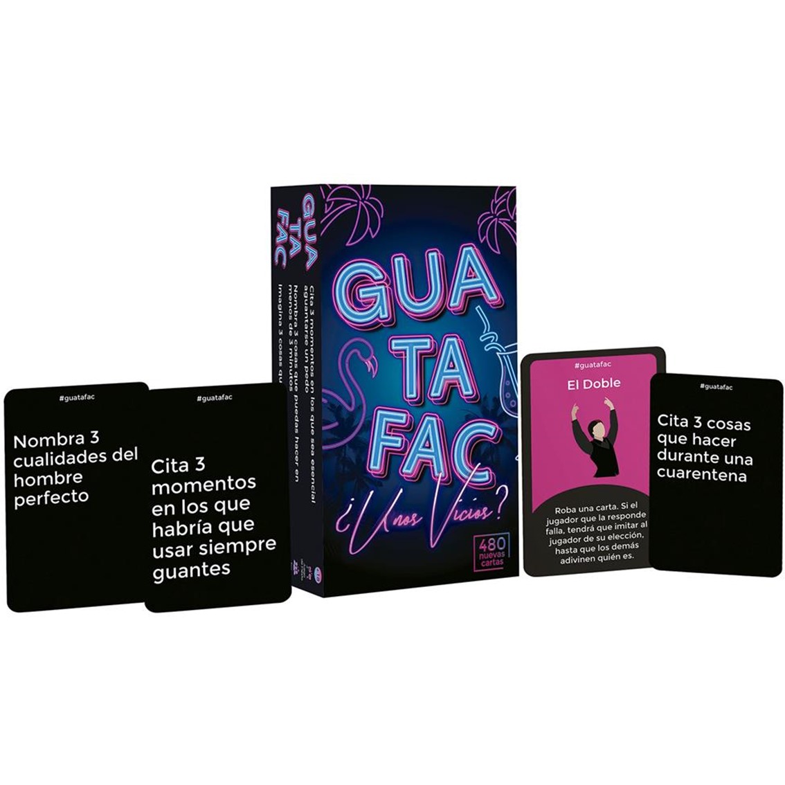 JUEGO DE MESA ASMODEE GUATAFAC ¿UNOS VICIOS? PEGI 16