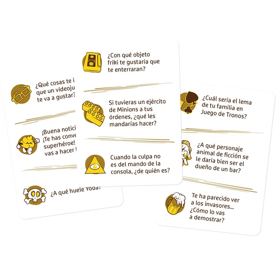 JUEGO DE MESA ASMODEE PREGUNTAS DE MIERDA FRIKI PEGI 16