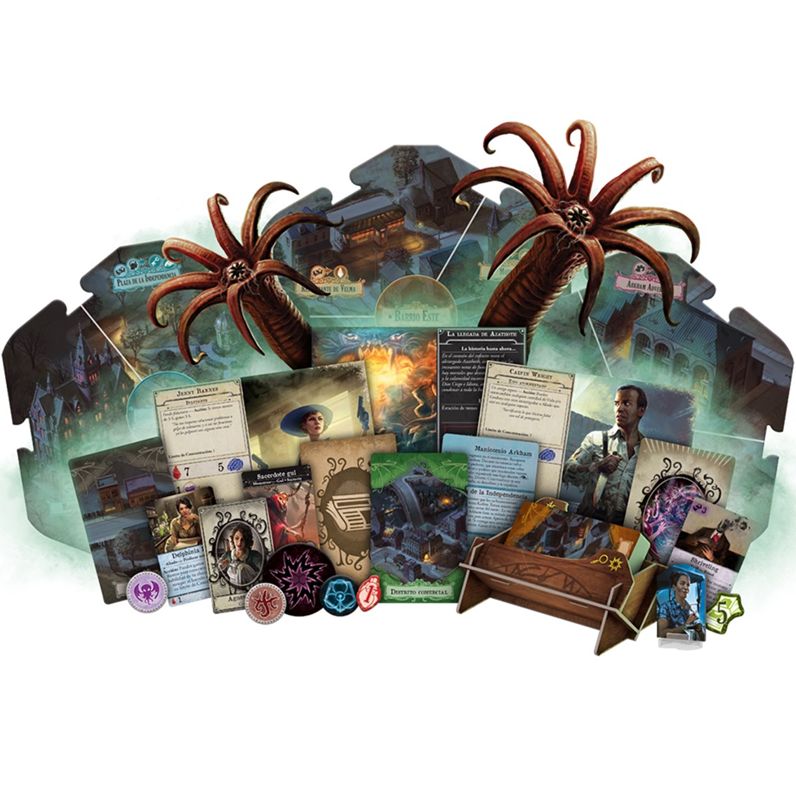 JUEGO DE MESA ASMODEE ARKHAM HORROR 3ª EDICION PEGI 14