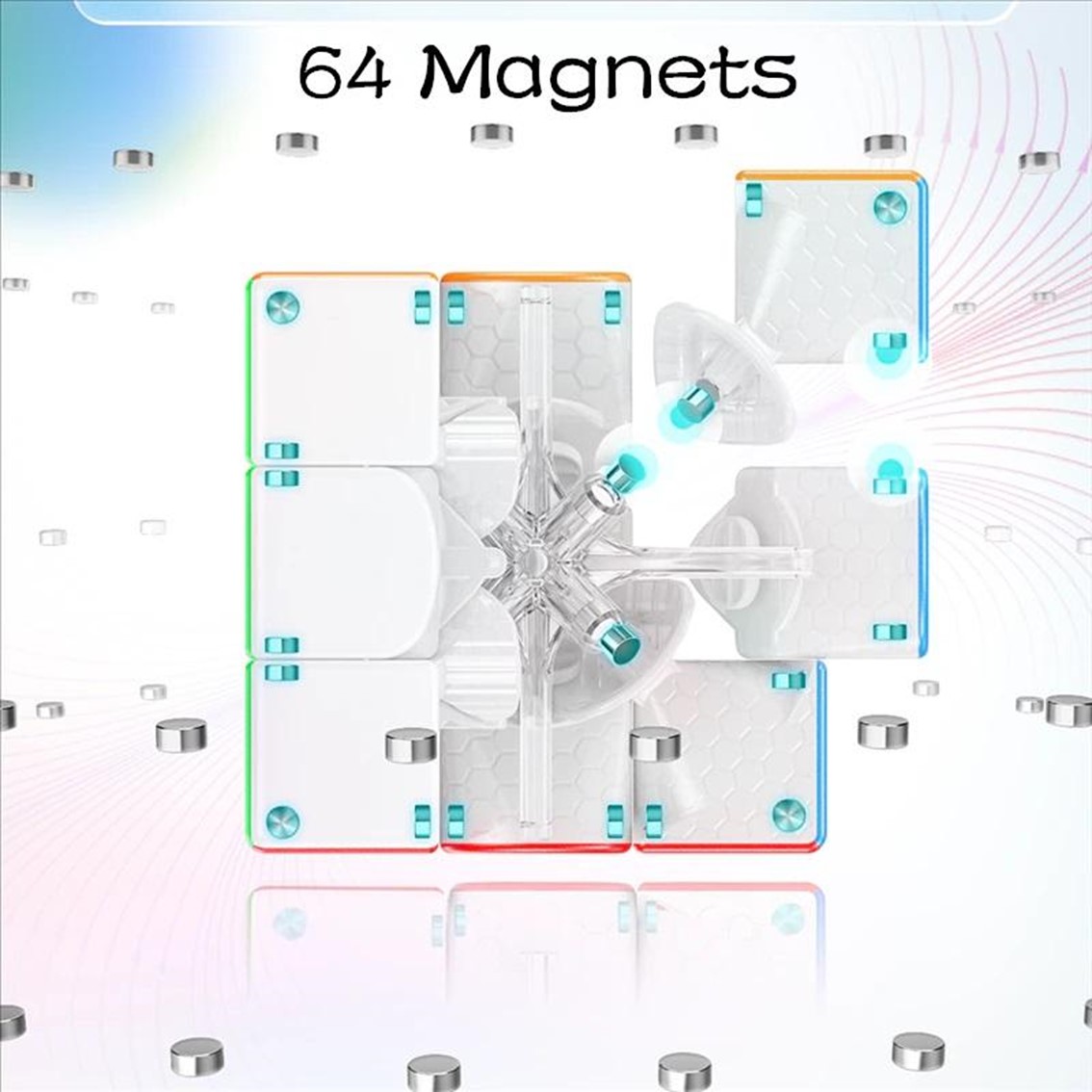 CUBO DE RUBIK GAN 11 M DUO 3X3 MAG.STICK
