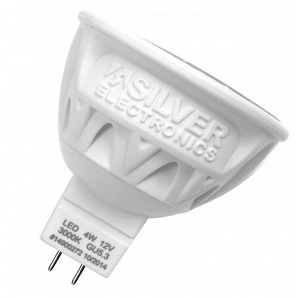 BOMBILLA MULTI LED SILVER ELECTRONICS DICROICA 4W=40W/ GU5.3/ 5.000K/ 120º/ 370lm/ LUZ BLANCA/ A+