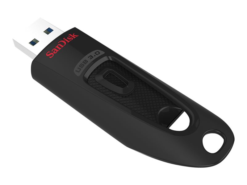MEMORIA USB 3.0 SANDISK 256GB CRUZER ULTRA NEGRO