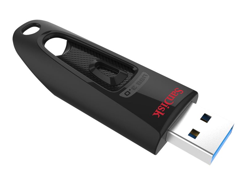 MEMORIA USB 3.0 SANDISK 256GB CRUZER ULTRA NEGRO