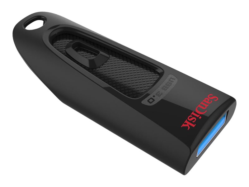 MEMORIA USB 3.0 SANDISK 256GB CRUZER ULTRA NEGRO