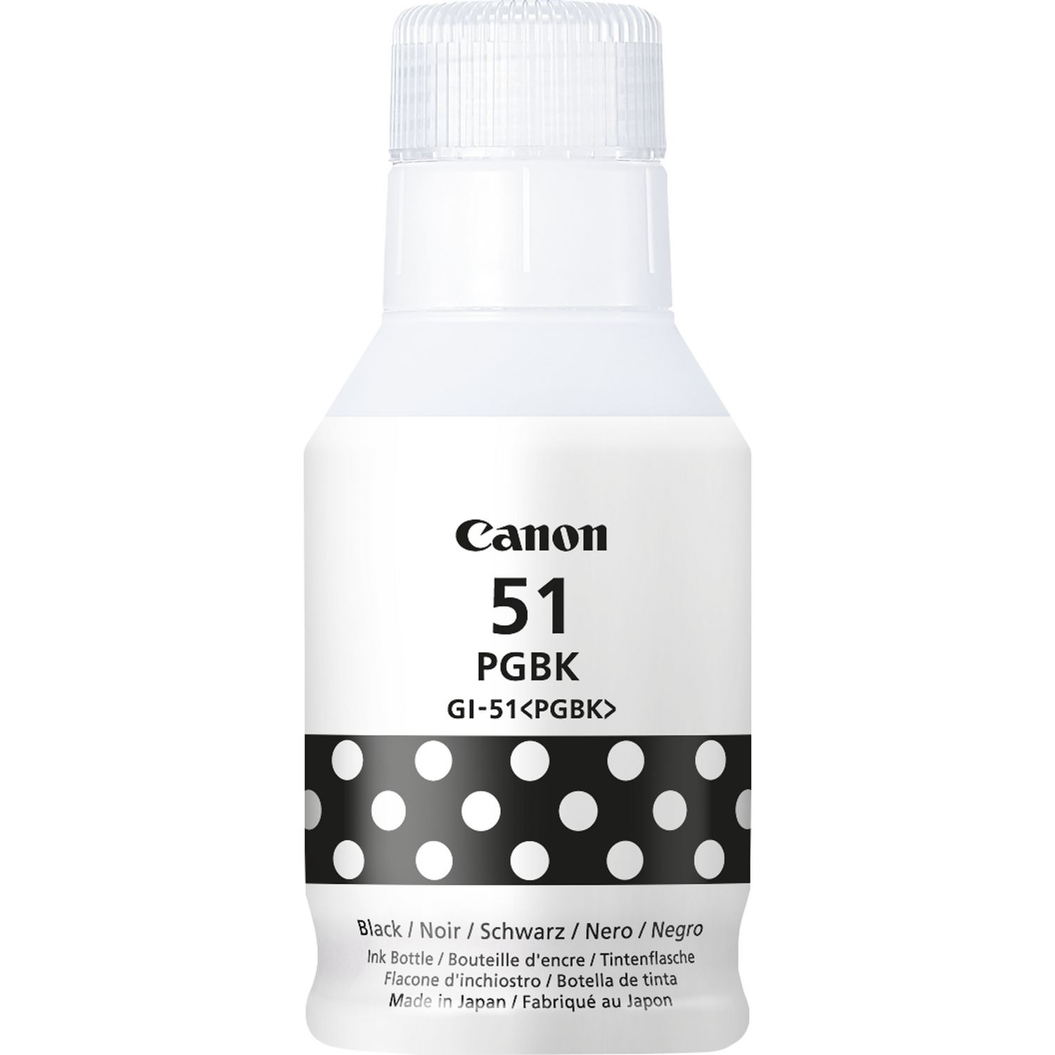 CARTUCHO TINTA CANON NEGRO GI-51PGBK 135ML PIXMA 6000 PAGINAS