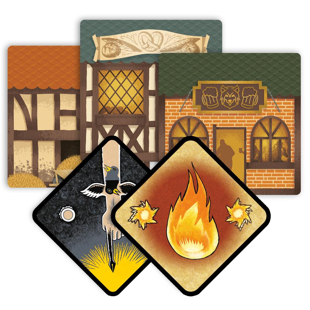 JUEGO DE MESA LOS HOMBRES LOBO DE CASTONEGRO: LA ALDEA PEGI 10