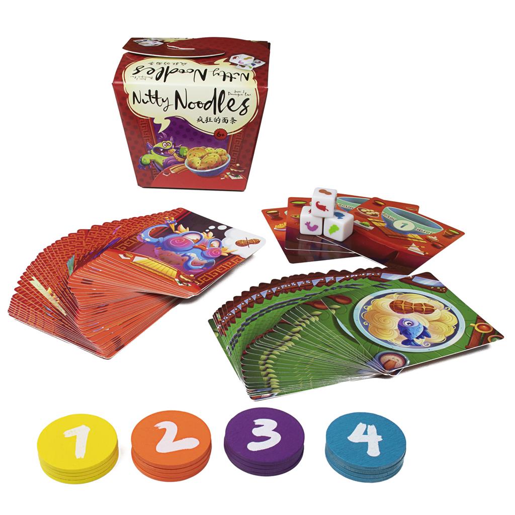 JUEGO DE MESA NUTTY NOODLES PEGI 6