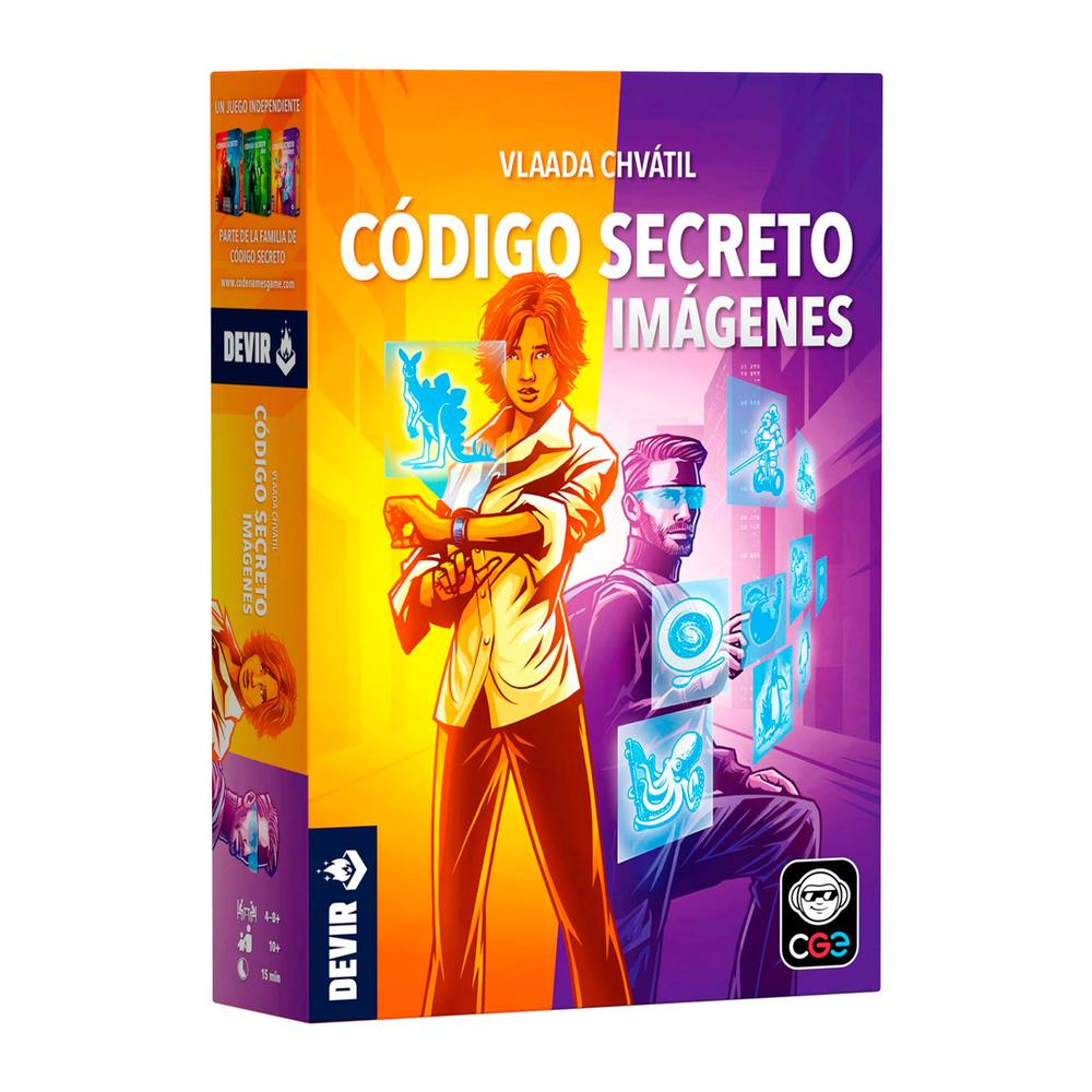 JUEGO DE MESA DEVIR CÓDIGO SECRETO IMÁGENES PEGI 10