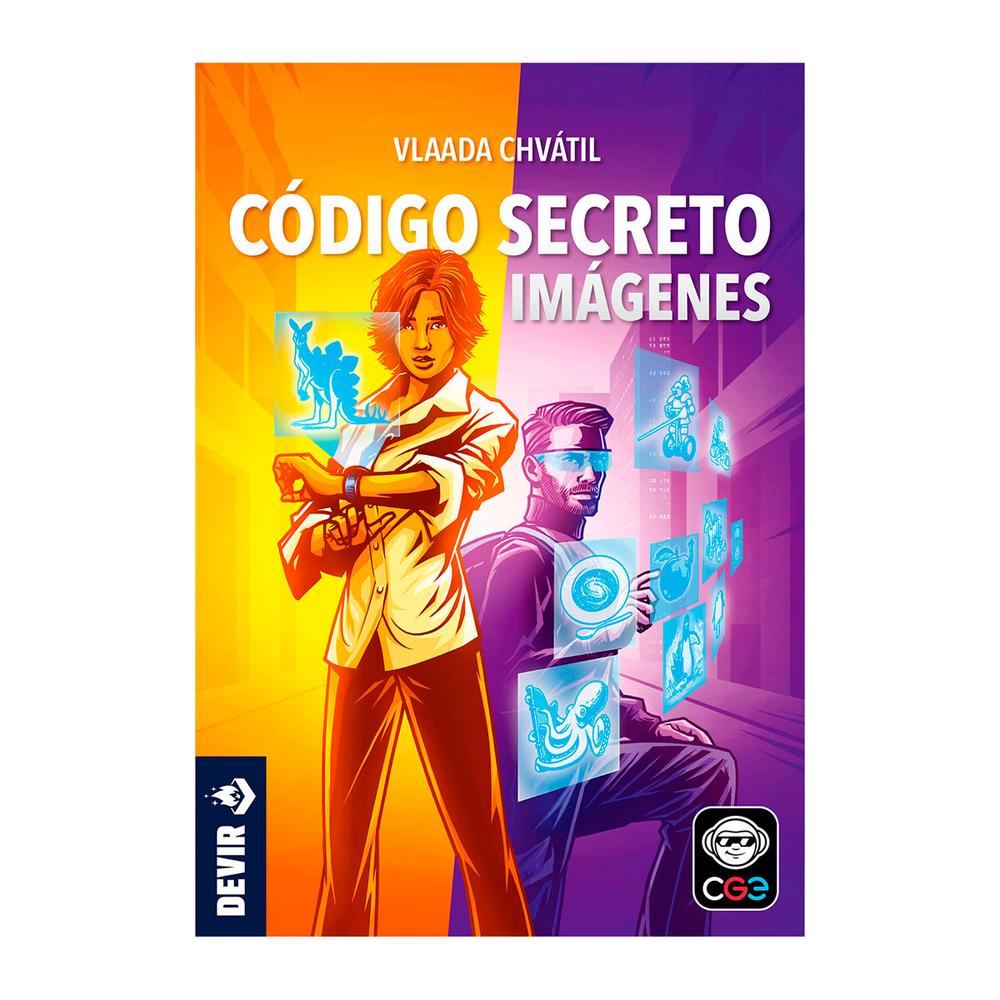 JUEGO DE MESA DEVIR CÓDIGO SECRETO IMÁGENES PEGI 10
