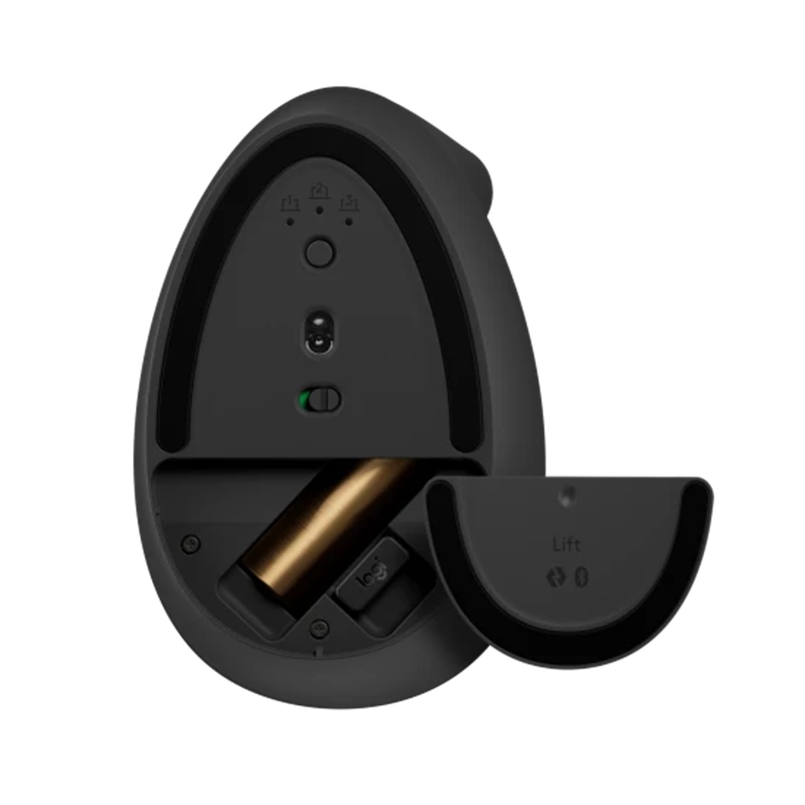 MOUSE RATON VERTICAL LOGITECH LIFT 6 BOTONES 4000 DPI WIRELESS INALAMBRICO GRAFITO