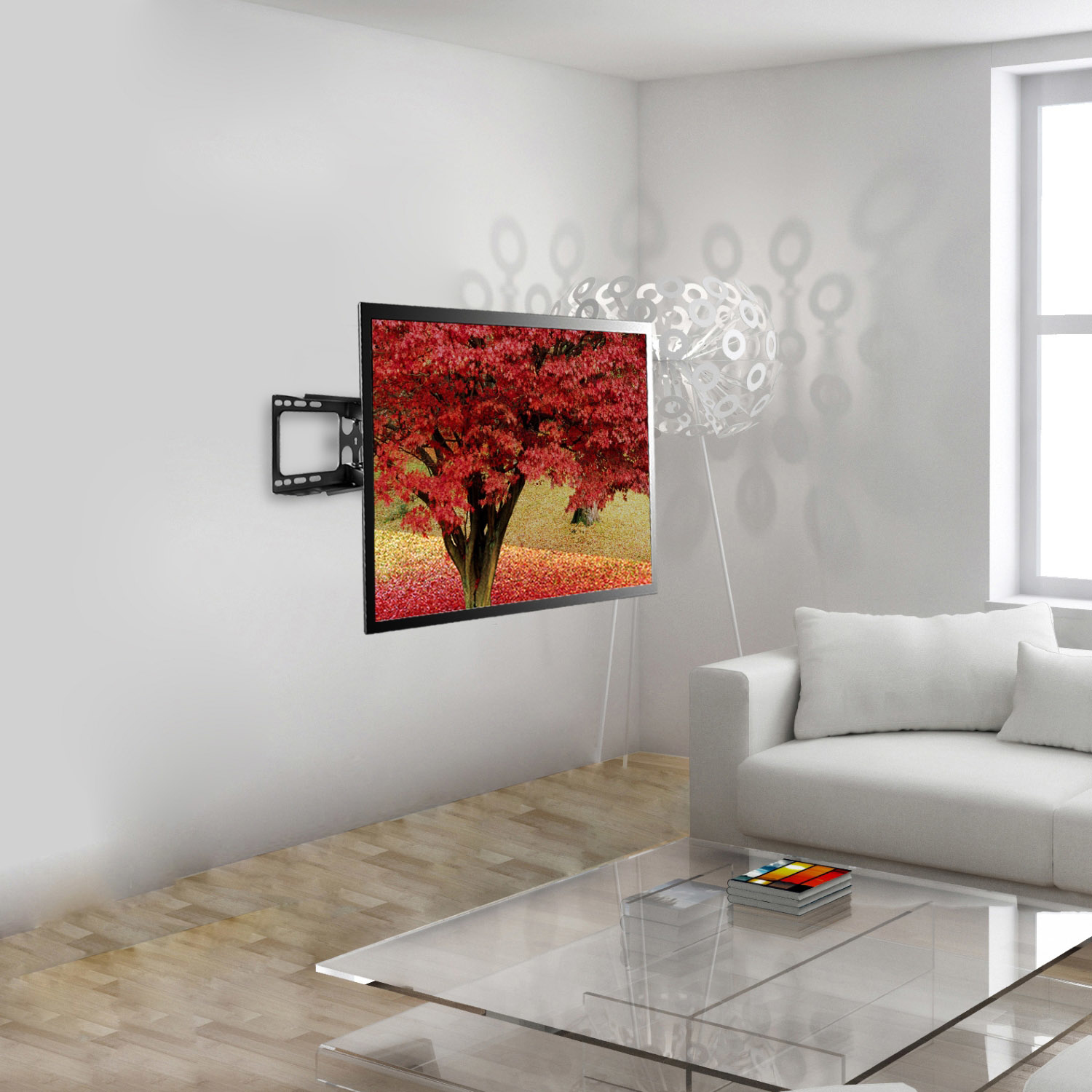 SOPORTE DE PARED MULTIDIRECCIONAL EWENT EW1526 PARA TV 37"-70"