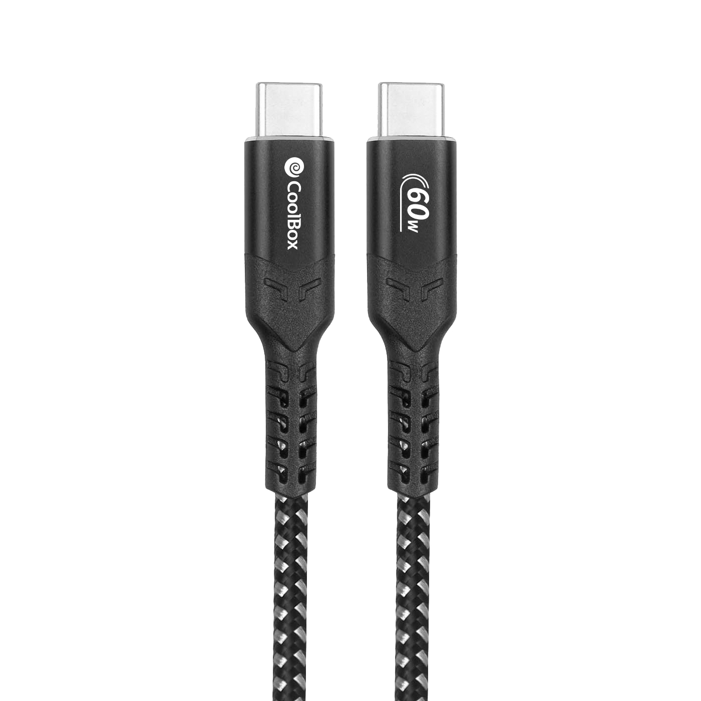CABLE COOLBOX CARGA MAS DATOS MICRO USB-C 60W 1.2m