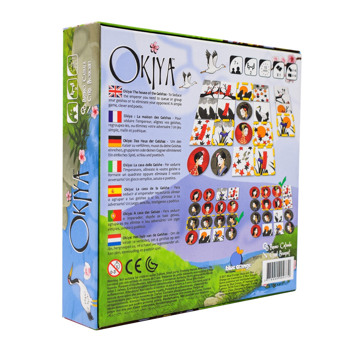 JUEGO DE MESA OKIYA EDAD RECOMENDADA 8 AÑOS