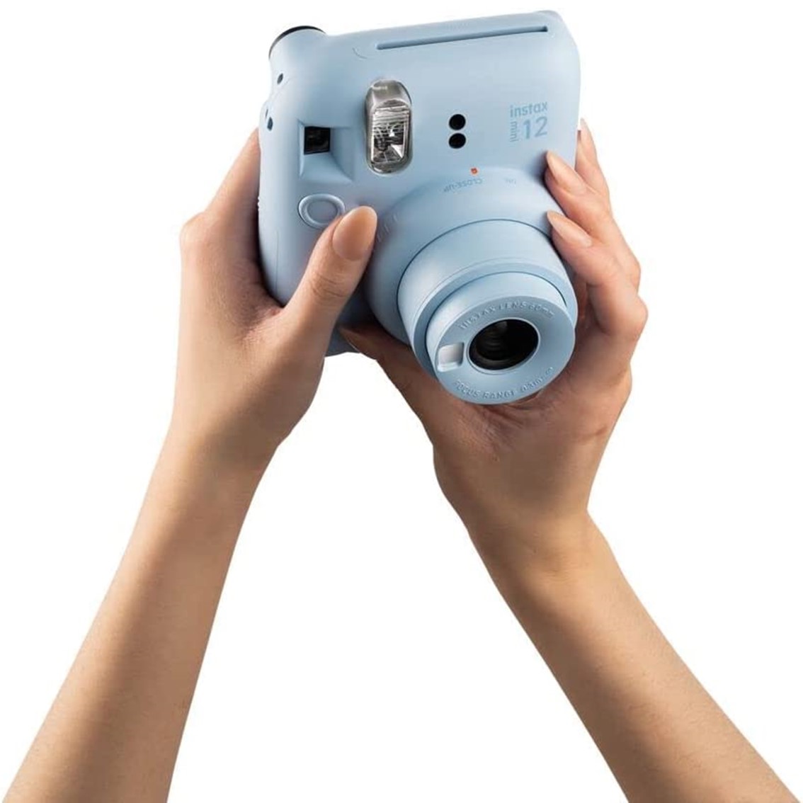 CAMARA FUJIFILM MINI INSTAX 12 FLASH/ AUTOEXPOSICION/ AZUL PASTEL