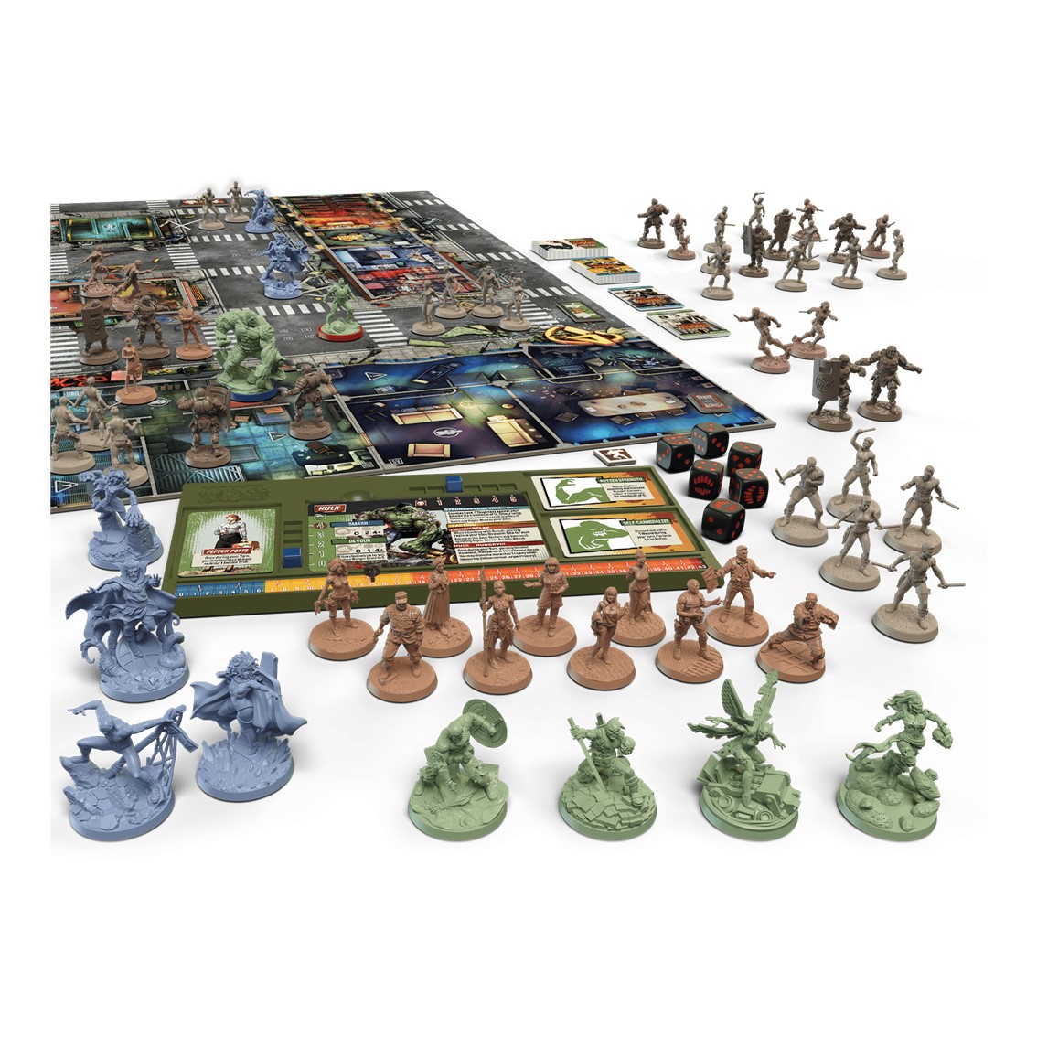 JUEGO DE MESA MARVEL ZOMBIES EDAD RECOMENDADA 14 AÑOS