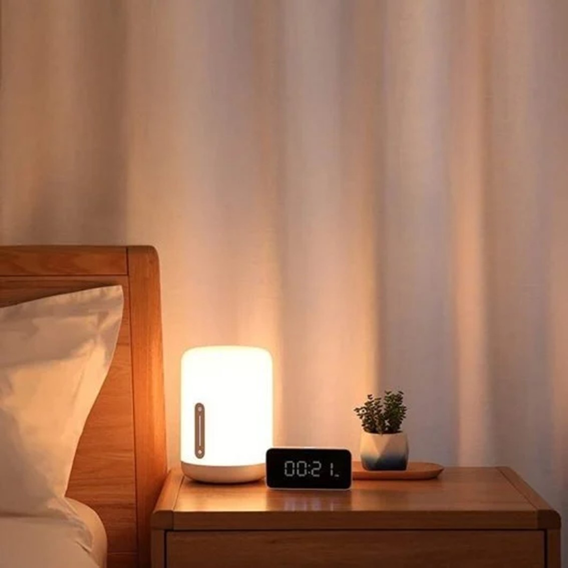 LAMPARA INTELIGENTE XIAOMI MI BEDSIDE LAMP 2 LED/ 9W/ WIFI