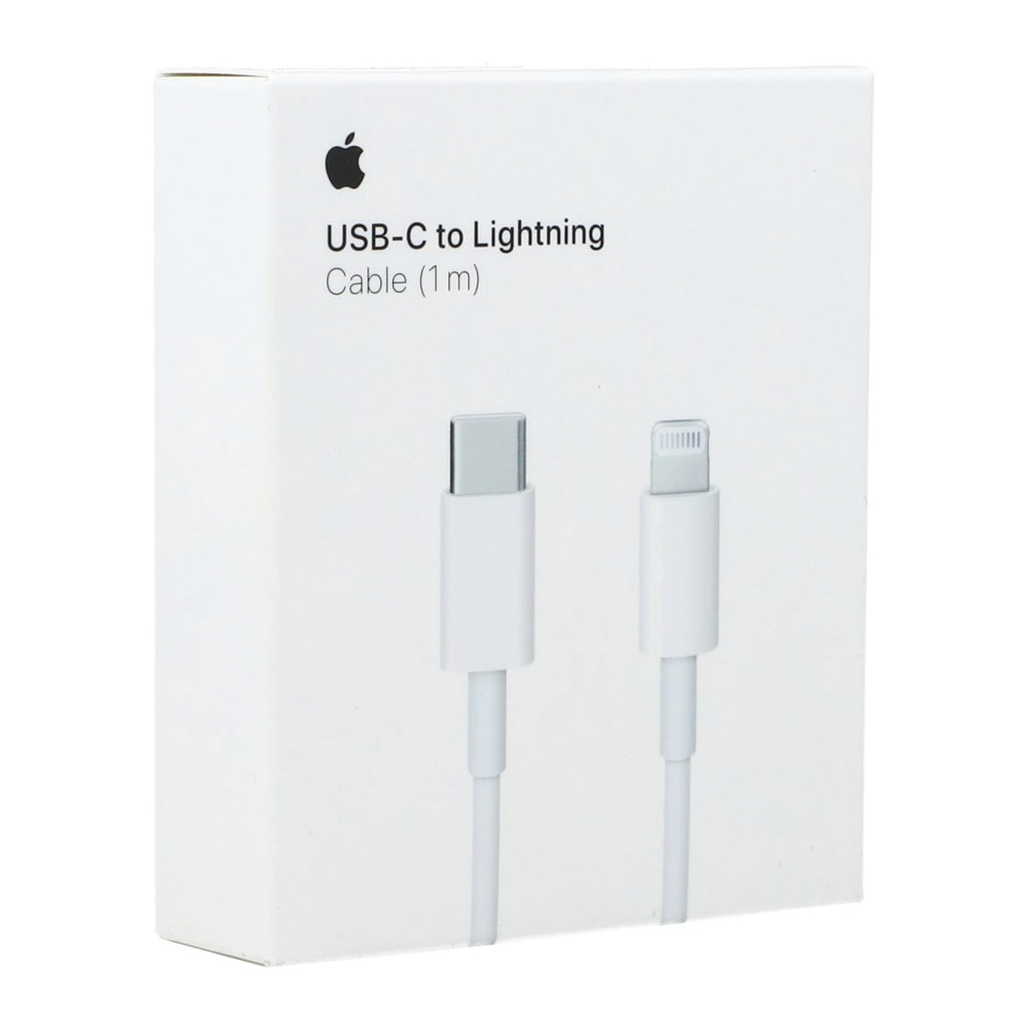 CABLE ORIGINAL APPLE IPHONE USB TIPO C A LIGHTNING / 1M /MM0A3ZM/A / BLANCO