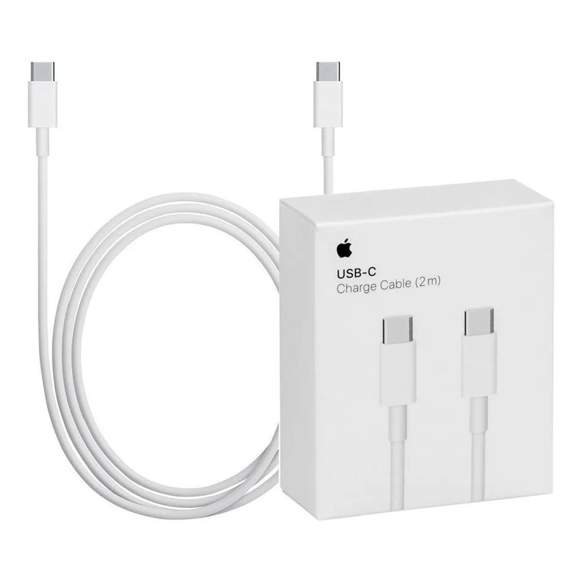 CABLE ORIGINAL APPLE IPHONE USB TIPO C A USB TIPO C/ 2 M / BLANCO