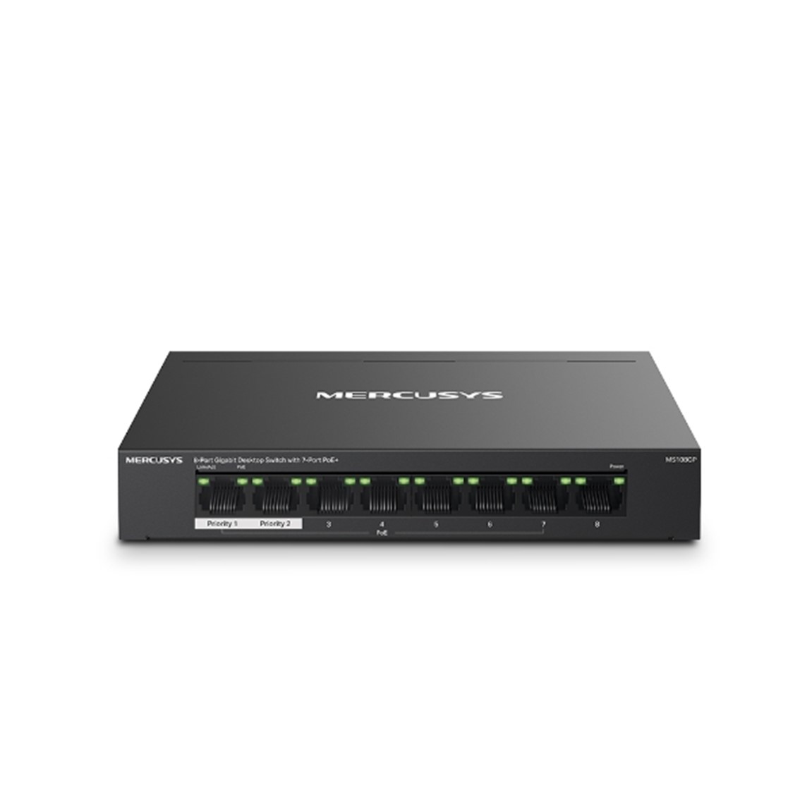 SWITCH MERCUSYS MS108GP 8 PUERTOS / 10/100/1000MBPS/ RJ45