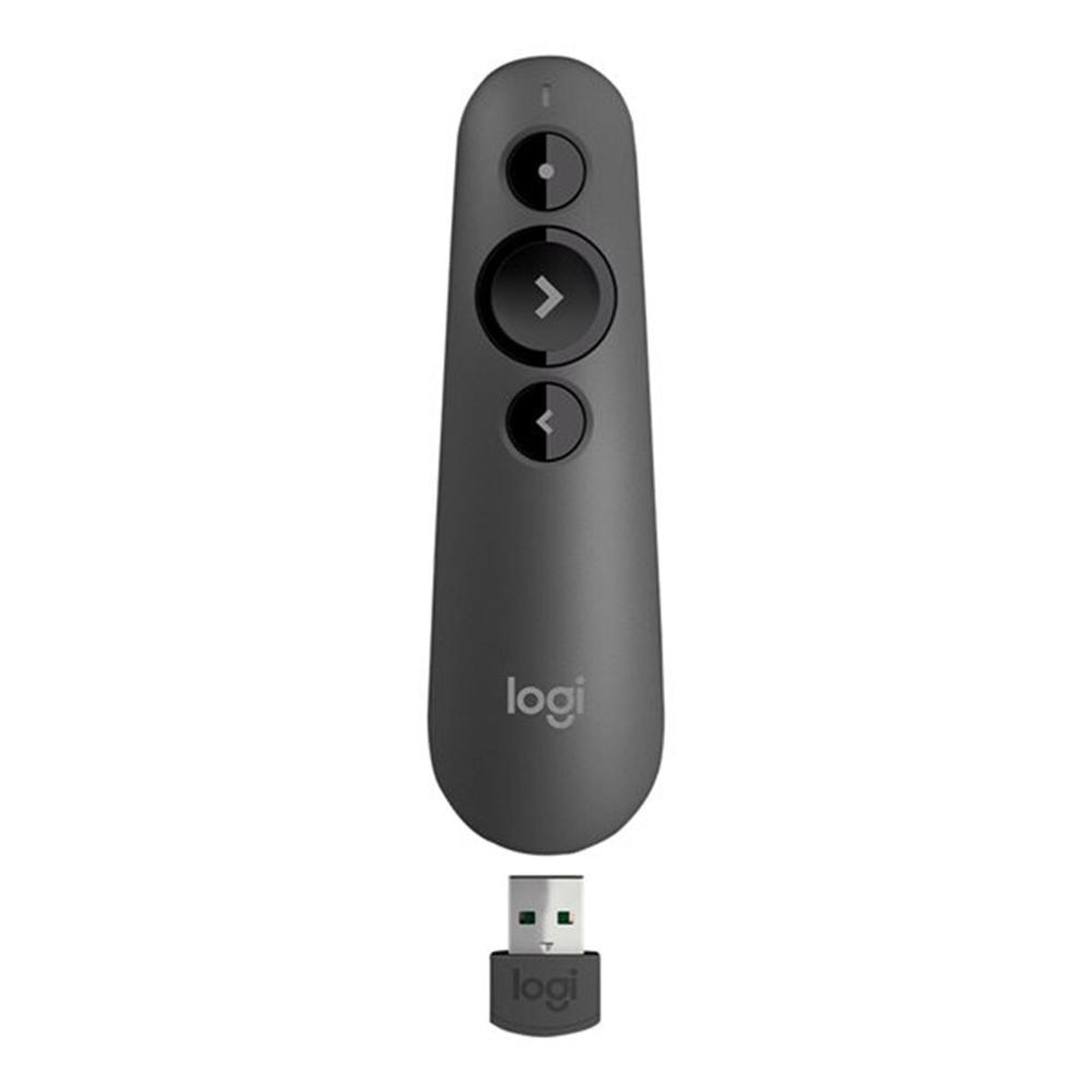 MANDO WIRELESS INALAMBRICO LOGITECH R500S PARA PRESENTACIONES/ BLUETOOTH/ GRAFITO